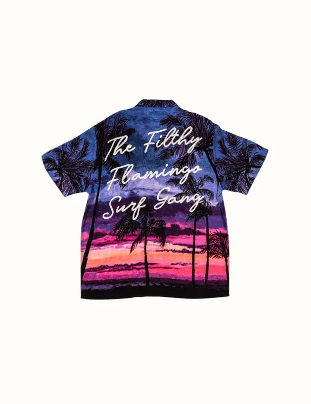 Pink Skies Buttonup Shirt sold by Duvin Design