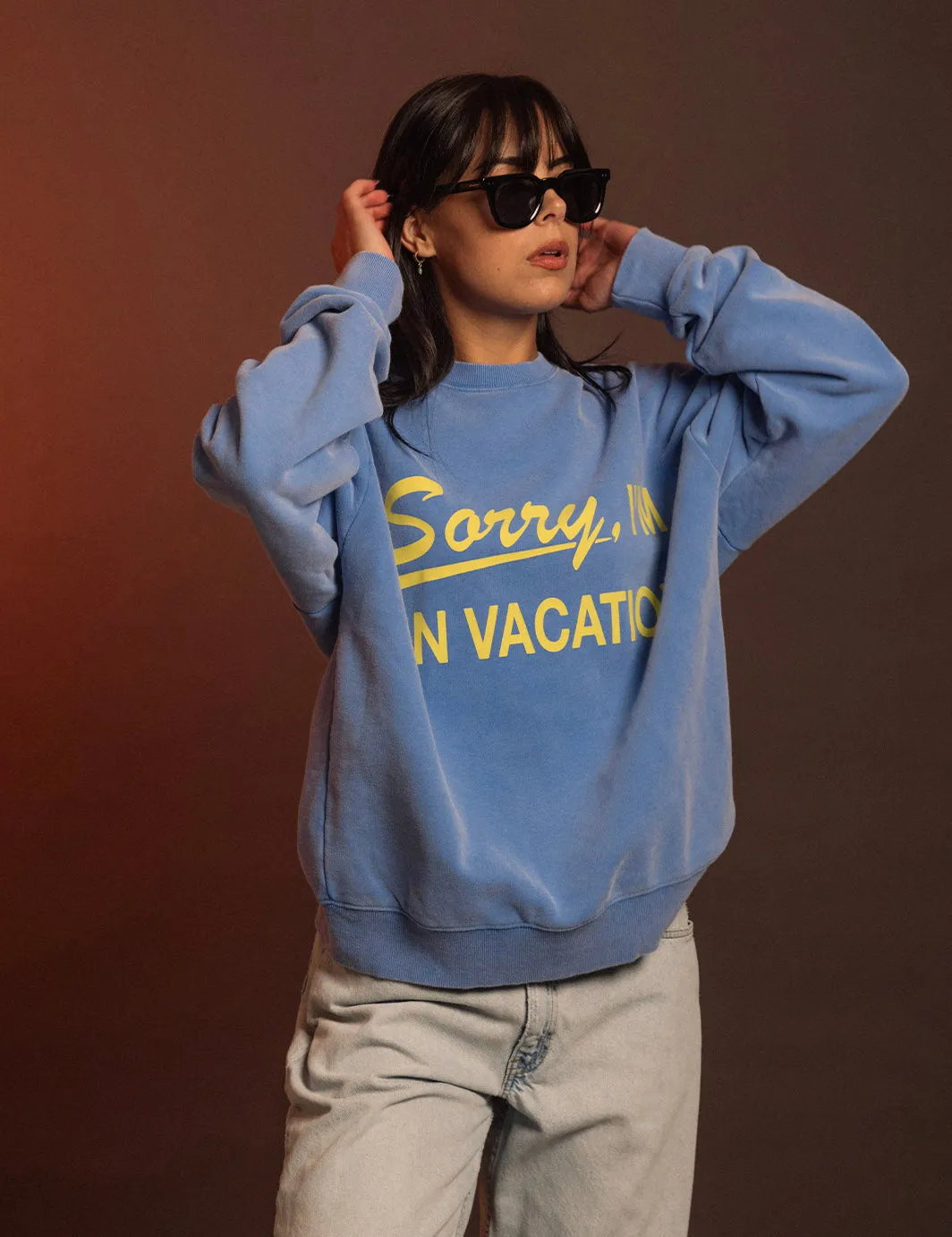 Sorry Crew Fleece sold by Duvin Design product image thumbnail 2