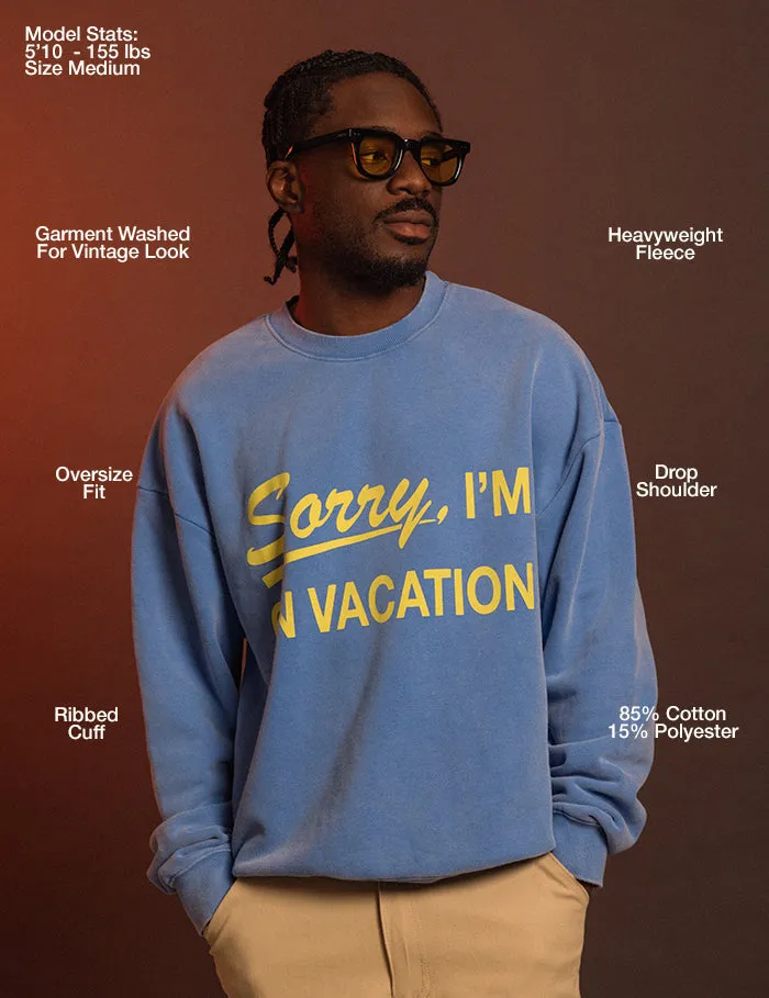 Sorry Crew Fleece sold by Duvin Design product image thumbnail 3
