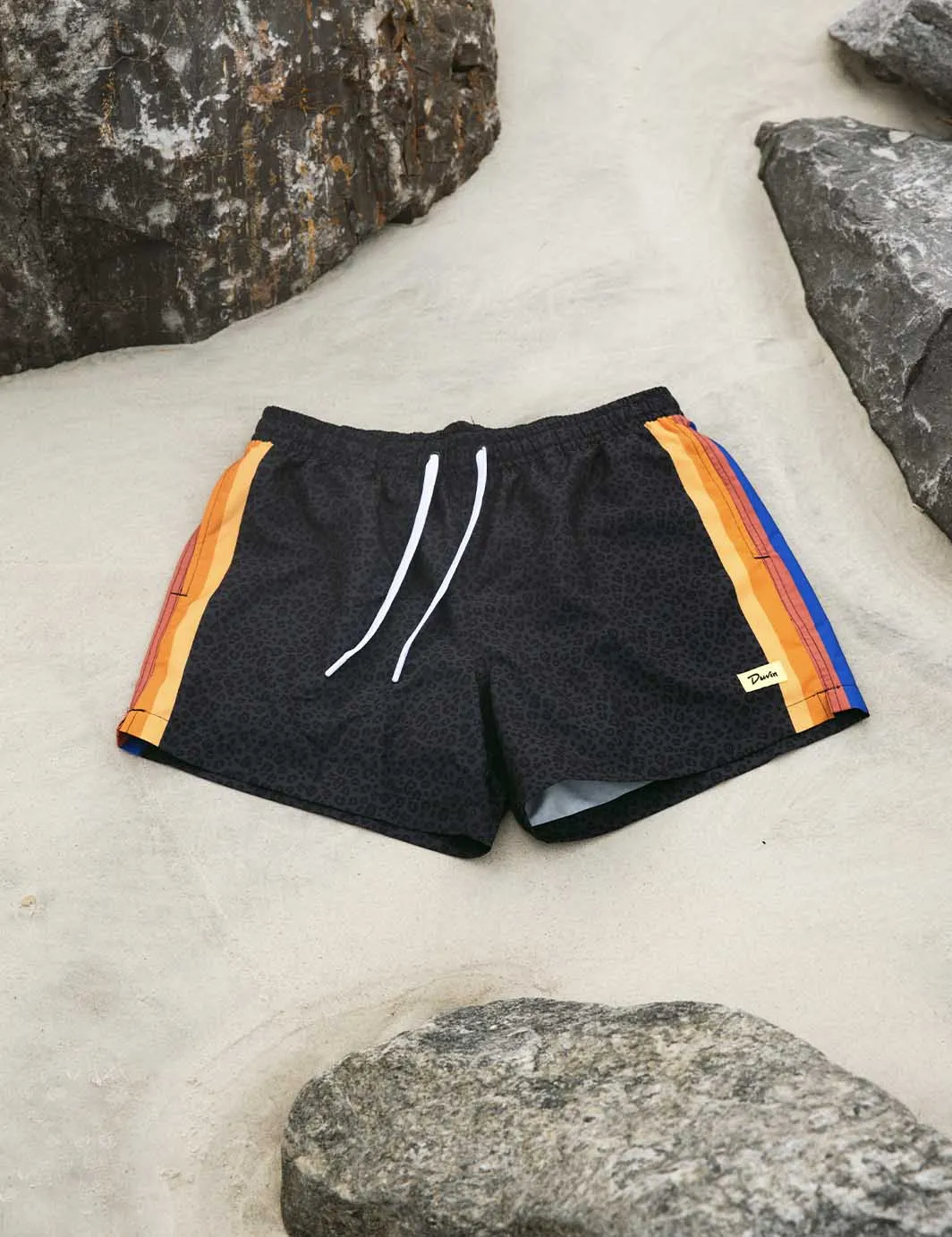 Black Cat Swim Short sold by Duvin Design product image thumbnail 3