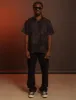 Paradise Buttonup - Midnight Black sold by Duvin Design