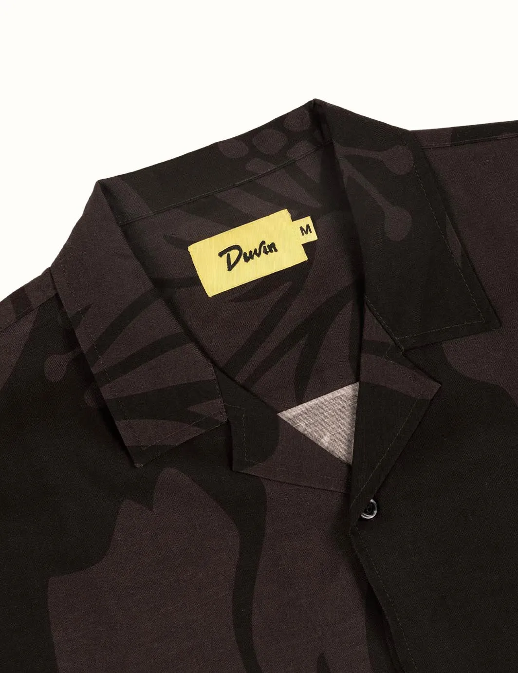 Paradise Buttonup - Midnight Black sold by Duvin Design product image thumbnail 5