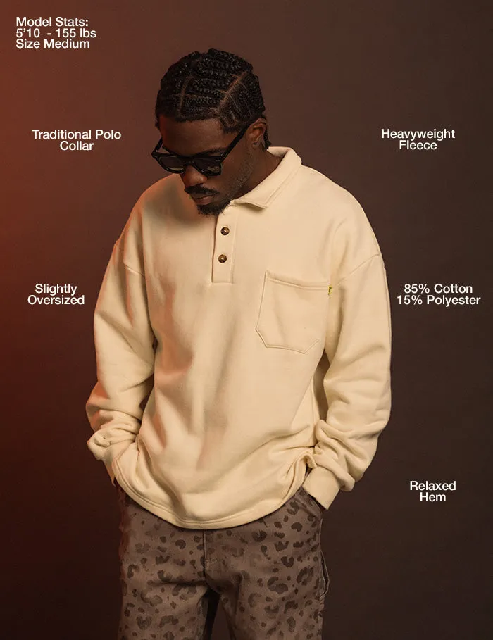 Duvin Polo Fleece - Antique sold by Duvin Design product image thumbnail 4