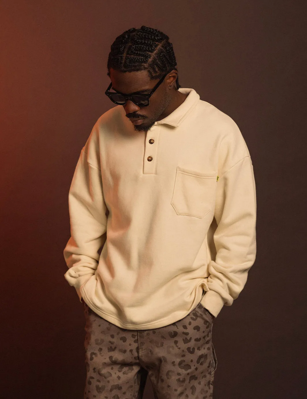 Duvin Polo Fleece - Antique sold by Duvin Design product image thumbnail 2