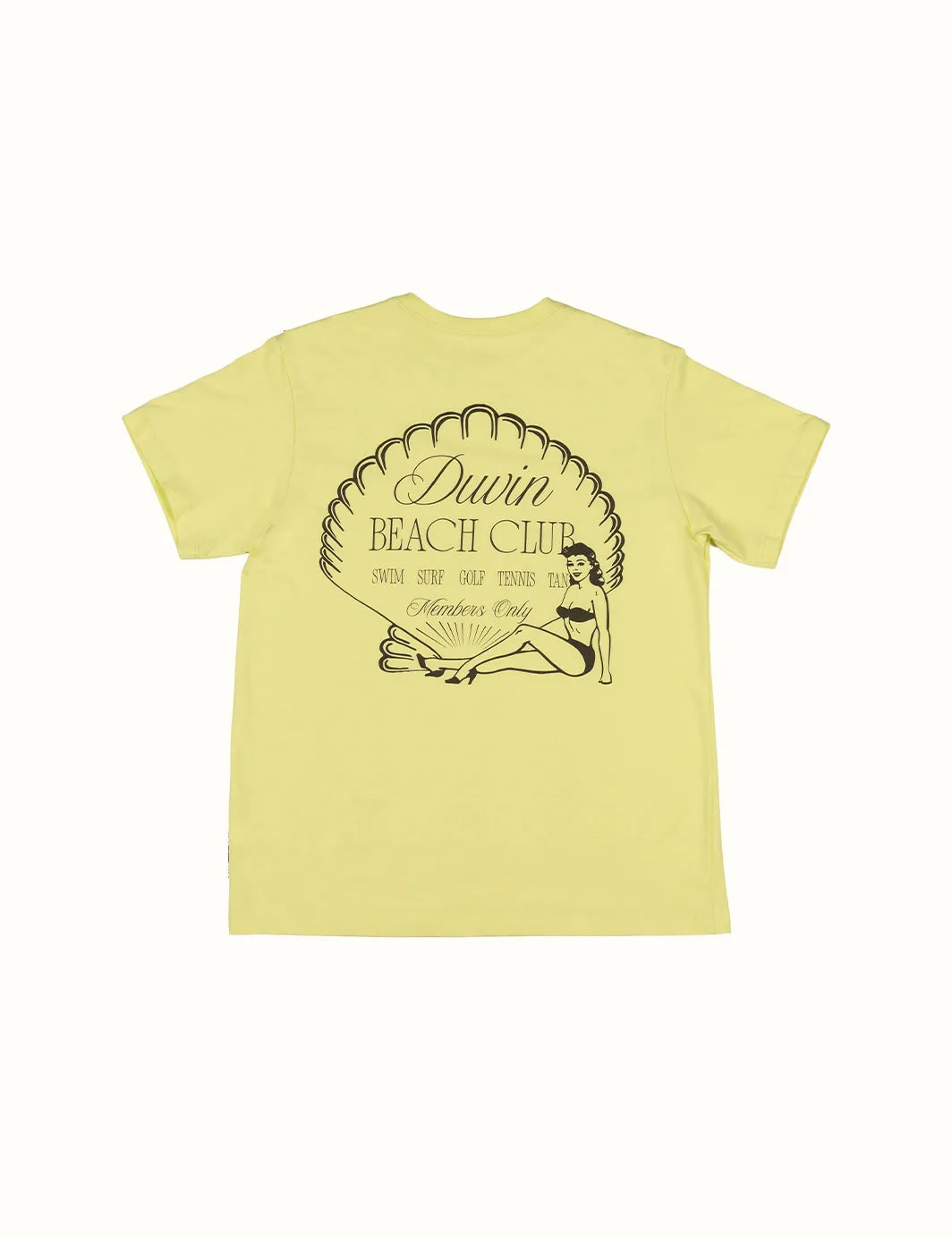 Relax Tee Yellow sold by Duvin Design