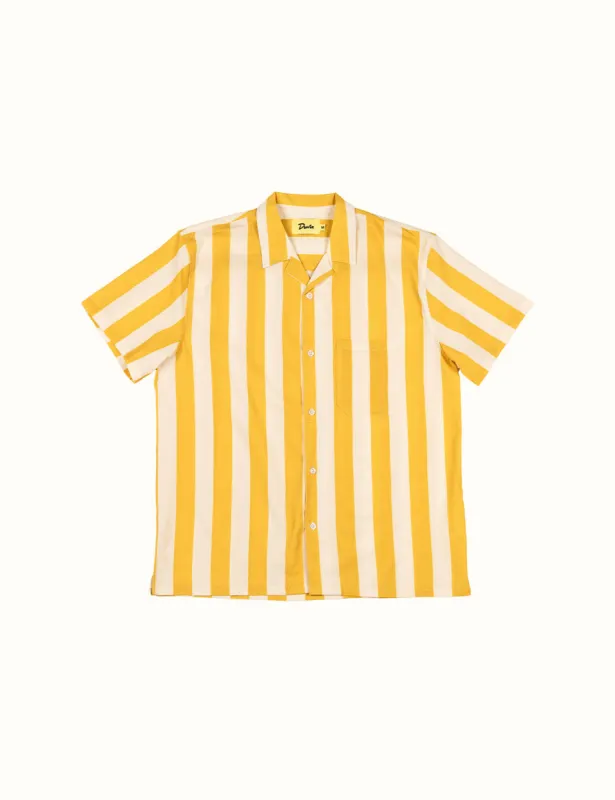 Travel Leisure Stretch Buttonup Yellow sold by Duvin Design