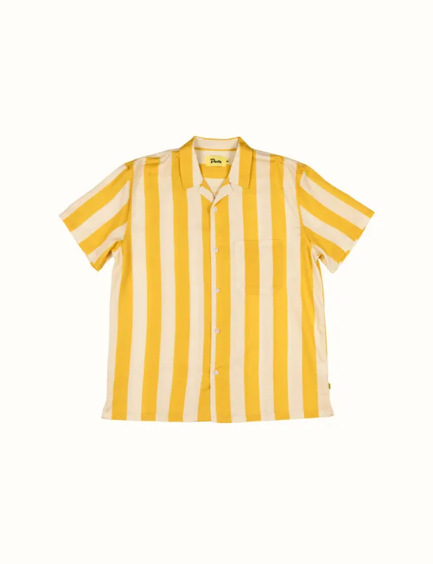 Travel Buttonup Yellow sold by Duvin Design