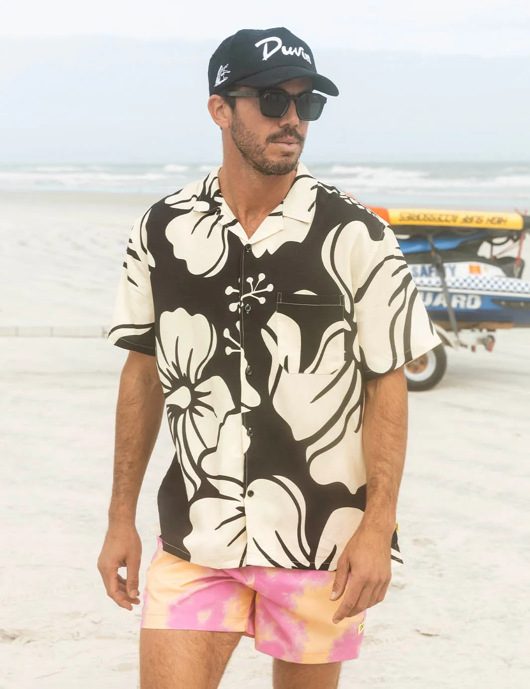 Paradise Buttonup Black sold by Duvin Design product image thumbnail 3