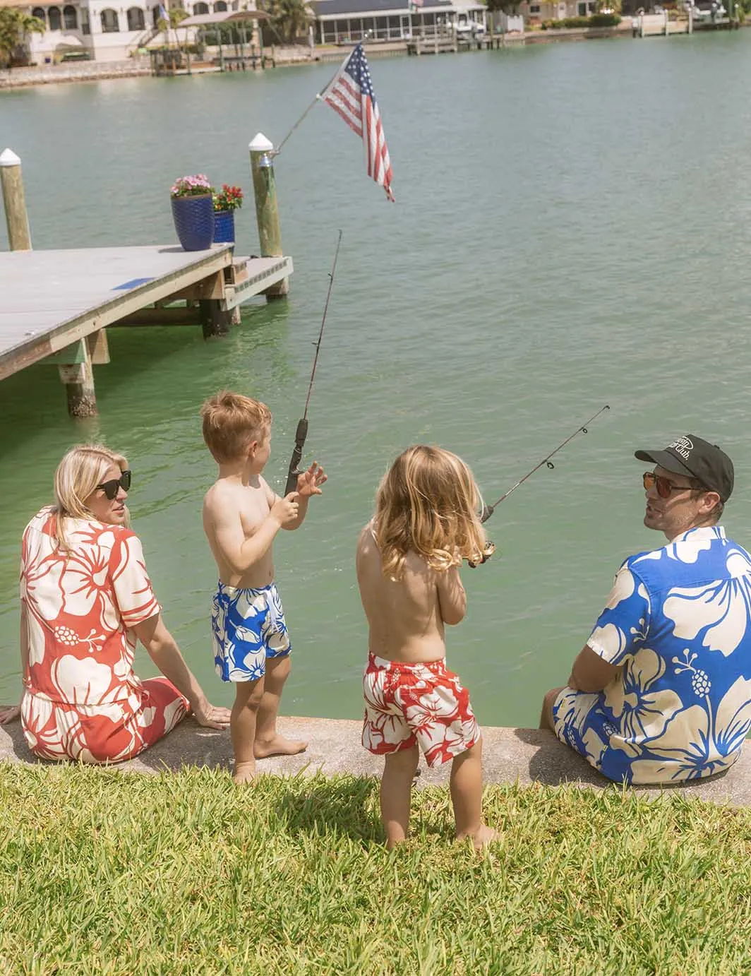 Paradise Swim Short Blue - Boys sold by Duvin Design product image thumbnail 4