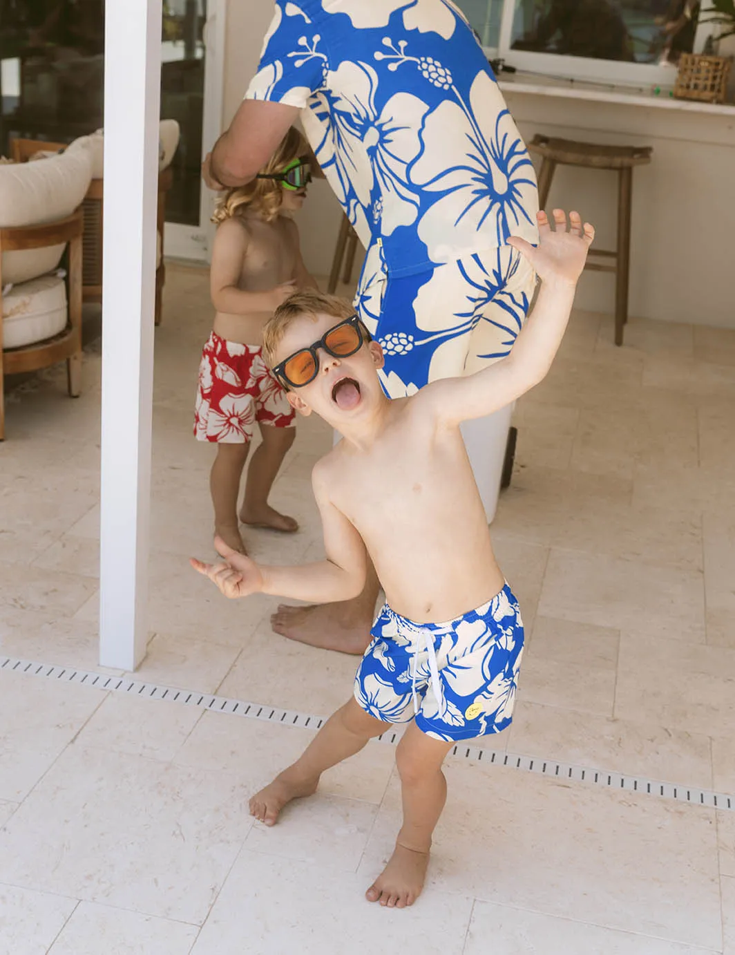 Paradise Swim Short Blue - Boys sold by Duvin Design product image thumbnail 2