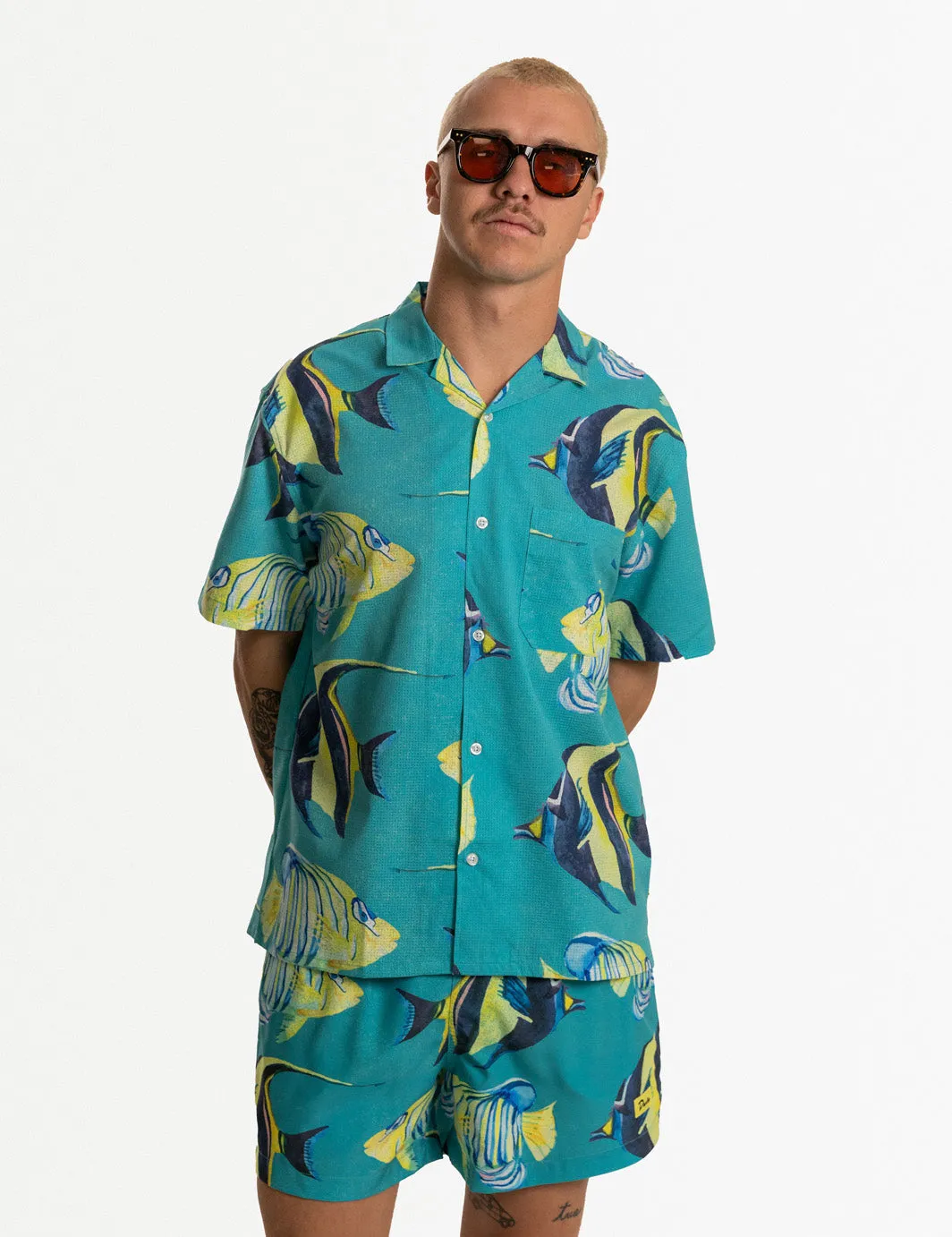 Aquarium Swim Short sold by Duvin Design product image thumbnail 4