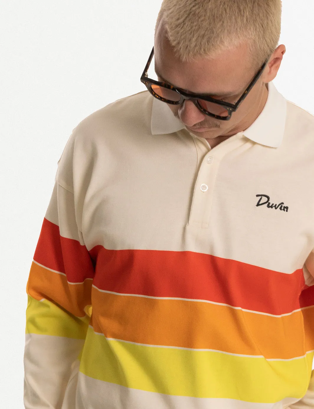 Horizon Rugby Polo - Antique sold by Duvin Design product image thumbnail 2