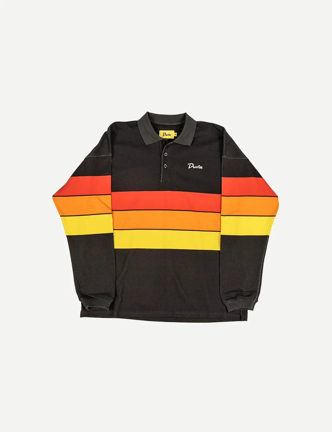 Horizon Rugby Polo - Black sold by Duvin Design