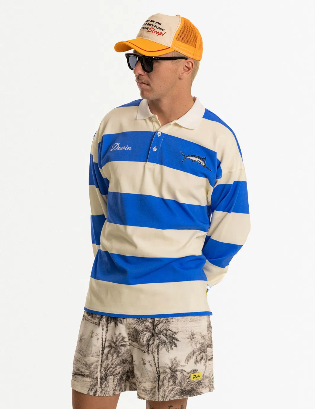 Club Rugby Polo - Blue sold by Duvin Design product image thumbnail 5