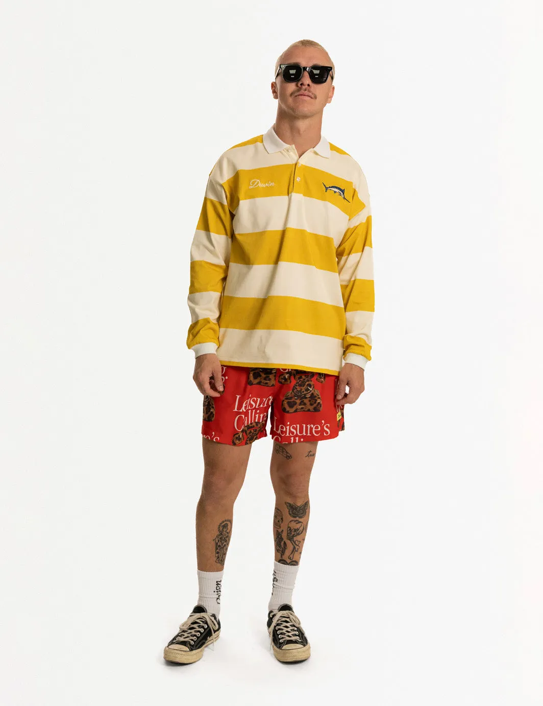 Club Rugby Polo - Yellow sold by Duvin Design product image thumbnail 5