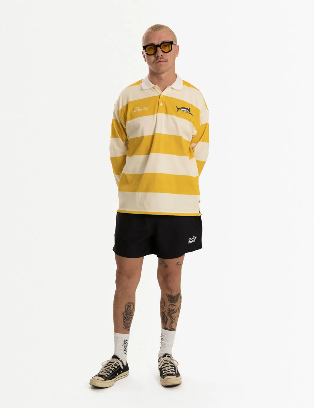 Club Rugby Polo - Yellow sold by Duvin Design product image thumbnail 2