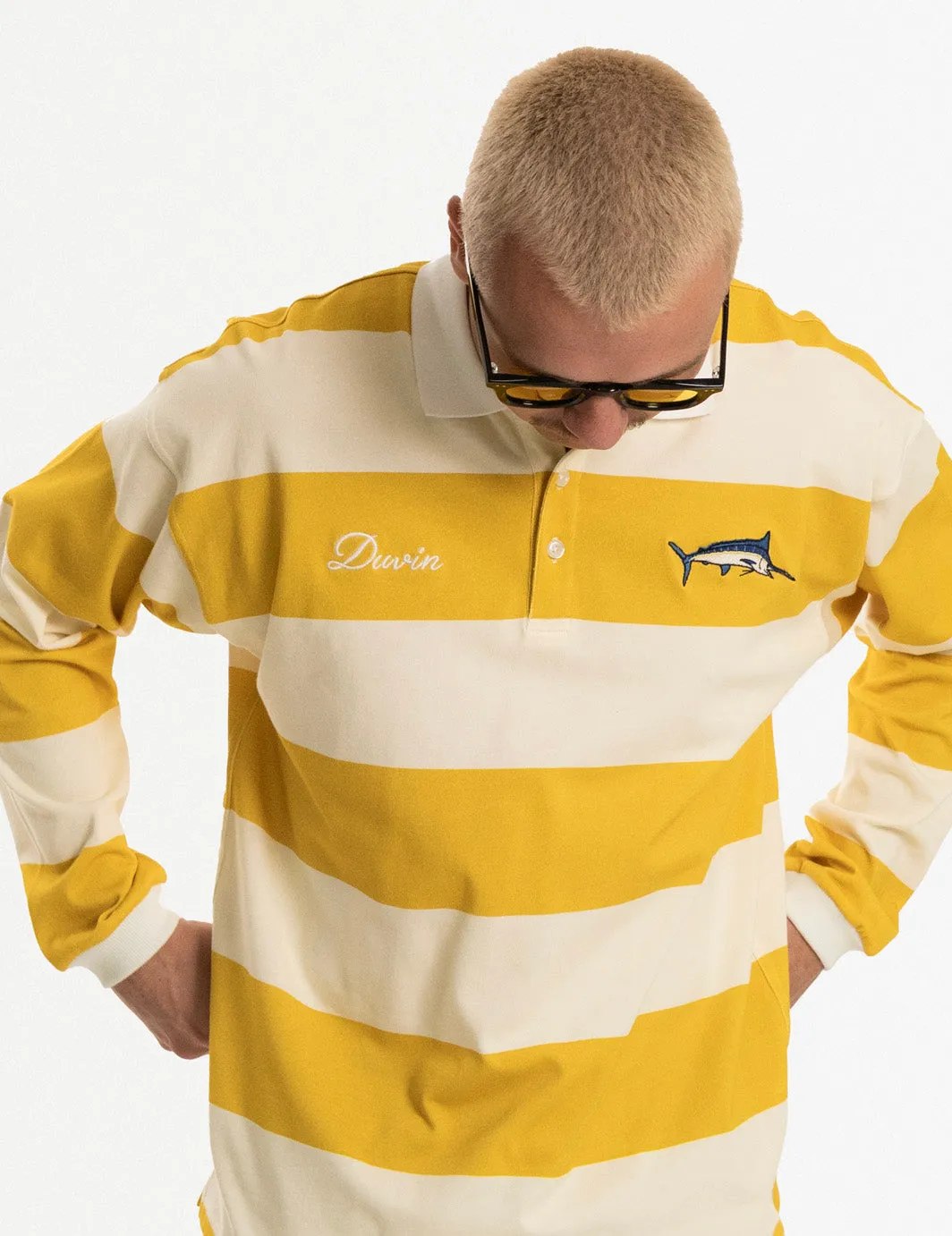 Club Rugby Polo - Yellow sold by Duvin Design product image thumbnail 4