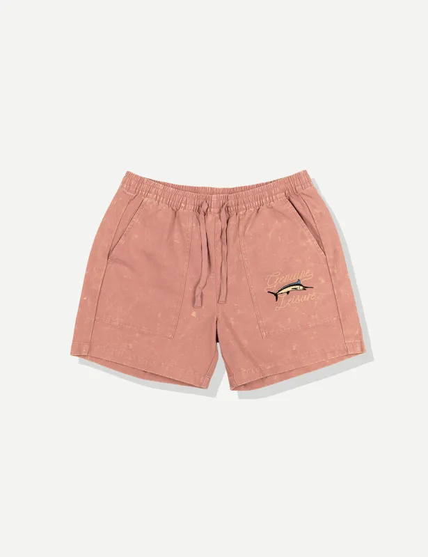 Catch Of The Day Walk Short - Pink sold by Duvin Design