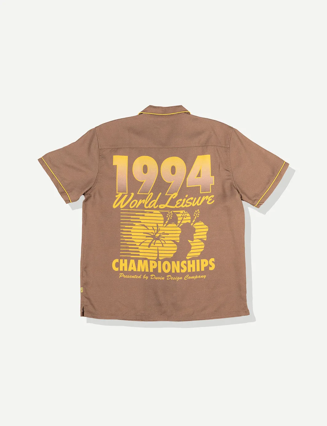 Champion Buttonup - Brown sold by Duvin Design product image thumbnail 3