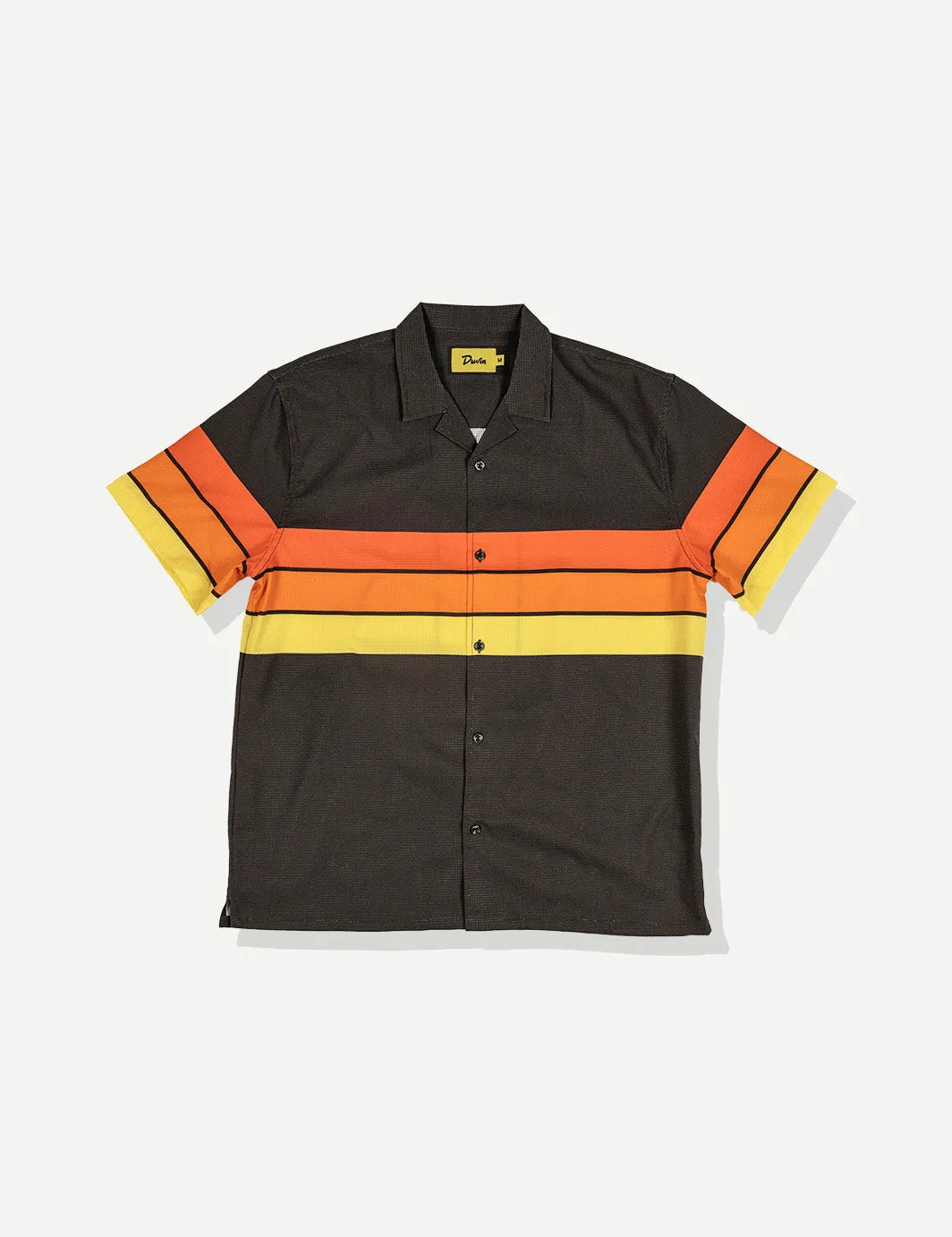 Horizon Leisure Stretch Buttonup - Black sold by Duvin Design
