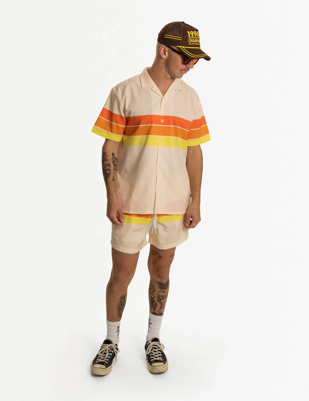 Horizon Leisure Stretch Buttonup - Antique sold by Duvin Design product image thumbnail 3