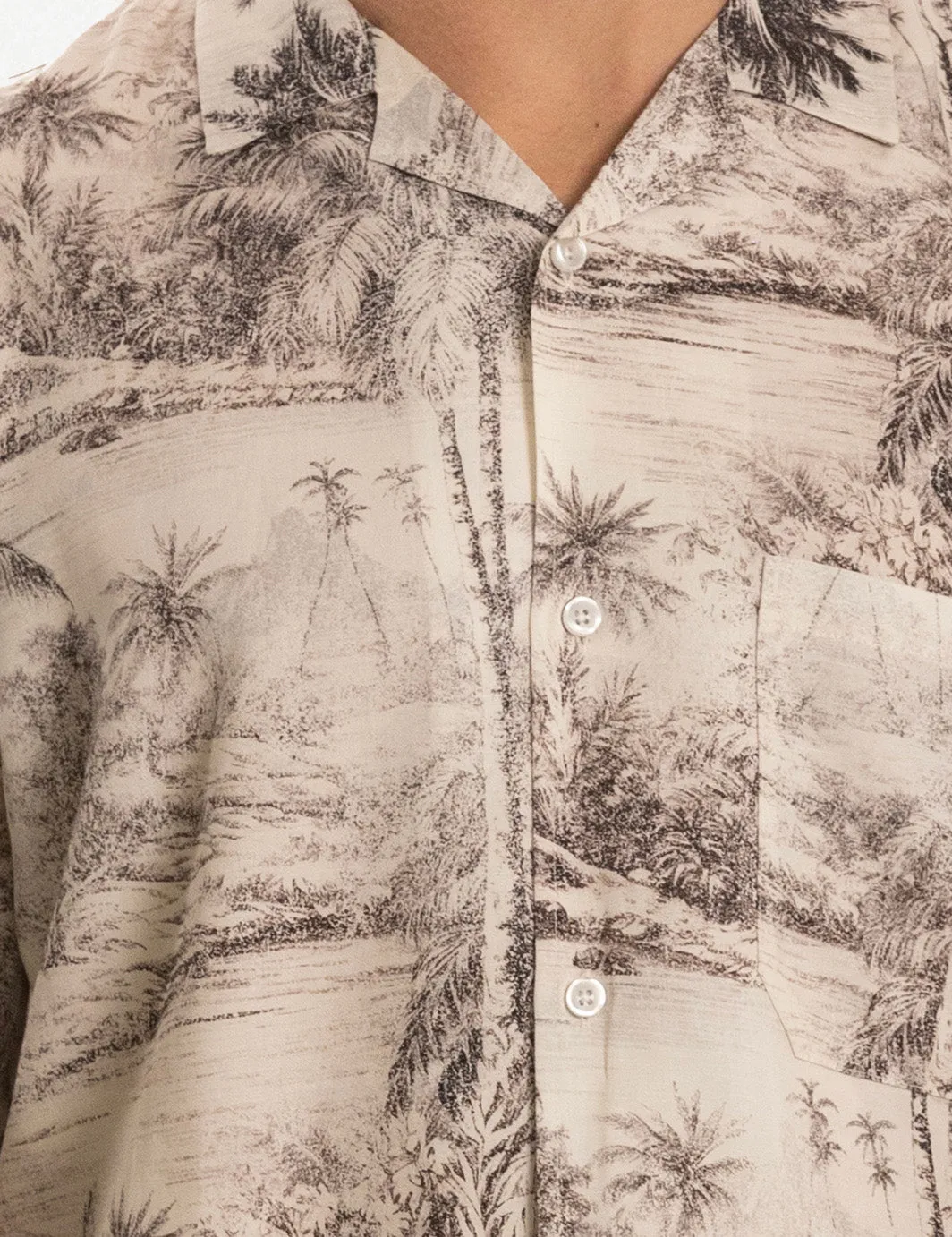 Tropical Camo Buttonup sold by Duvin Design product image thumbnail 5