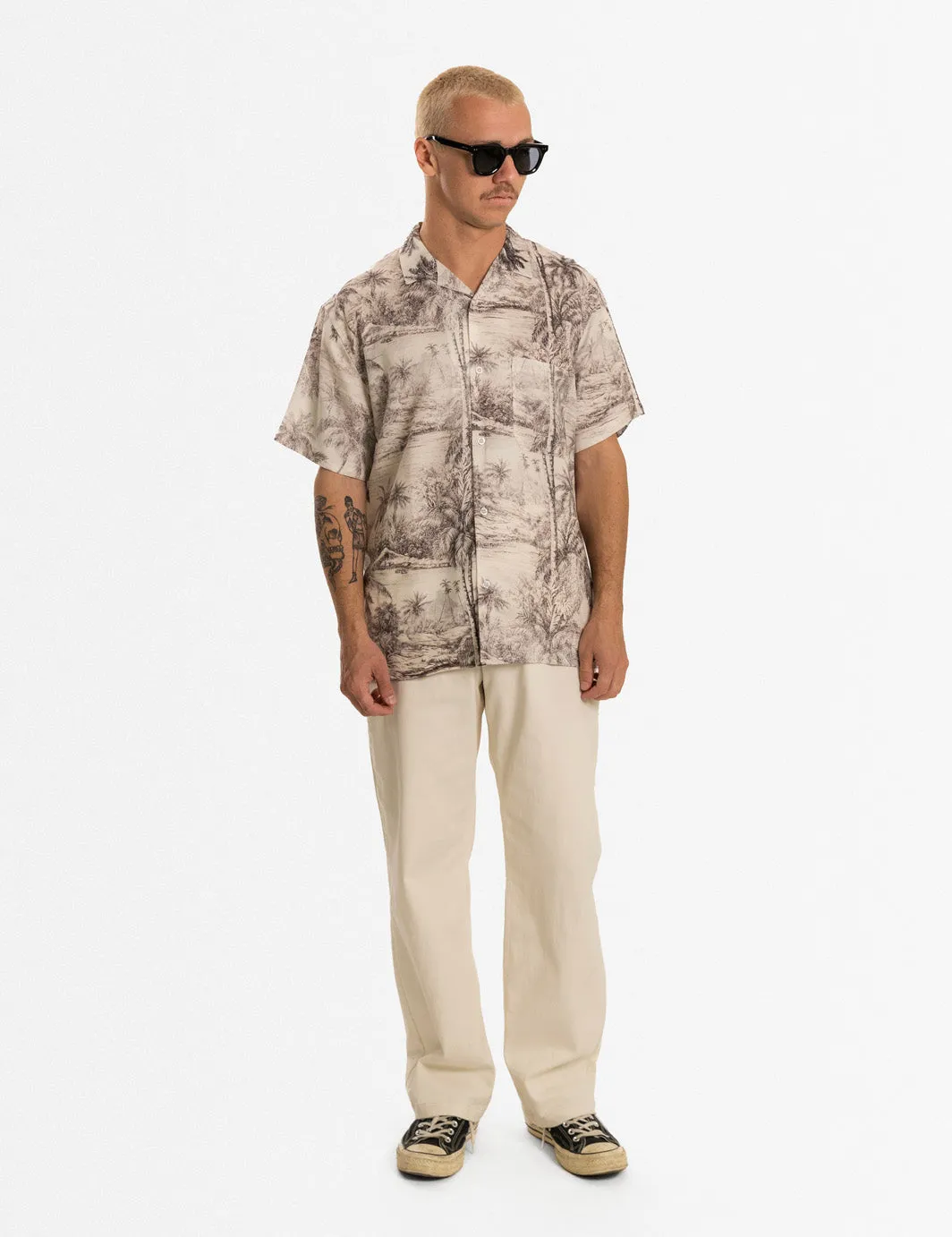 Tropical Camo Buttonup sold by Duvin Design product image thumbnail 3