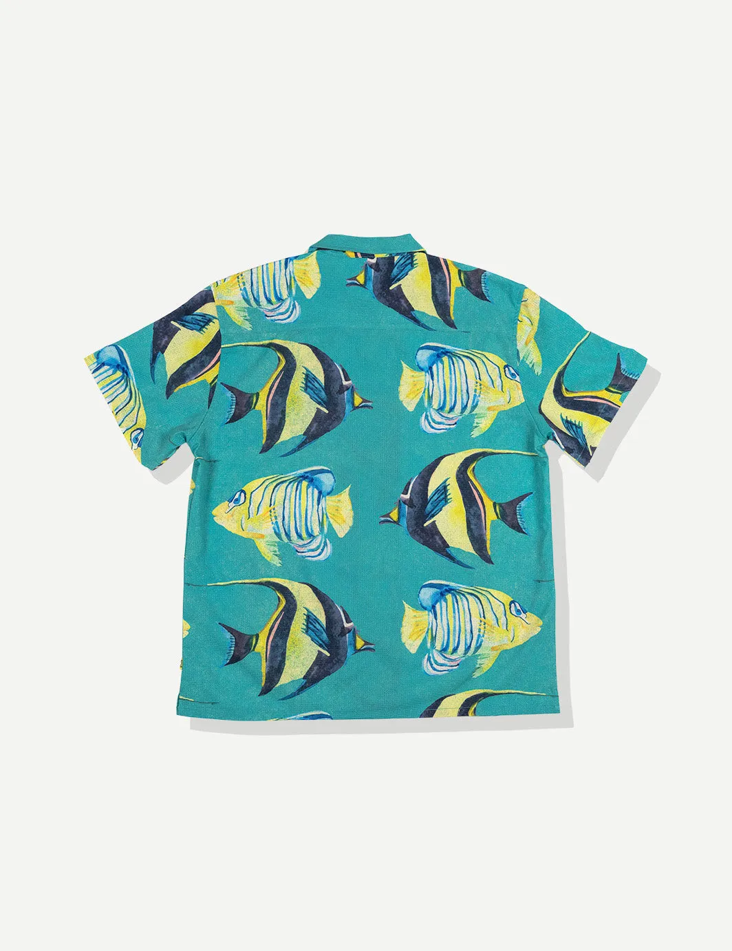 Aquarium Leisure Stretch Buttonup sold by Duvin Design product image thumbnail 2