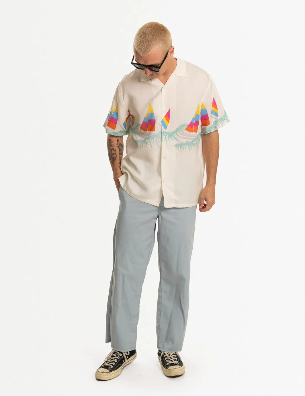 Sailing Buttonup - Antique sold by Duvin Design product image thumbnail 5