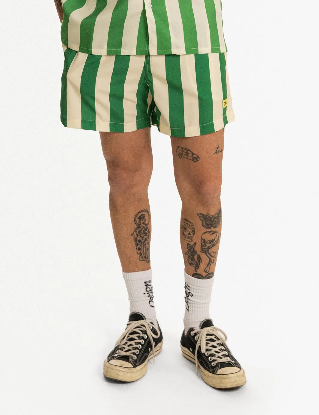 Travel Swim Short - Green sold by Duvin Design product image thumbnail 5