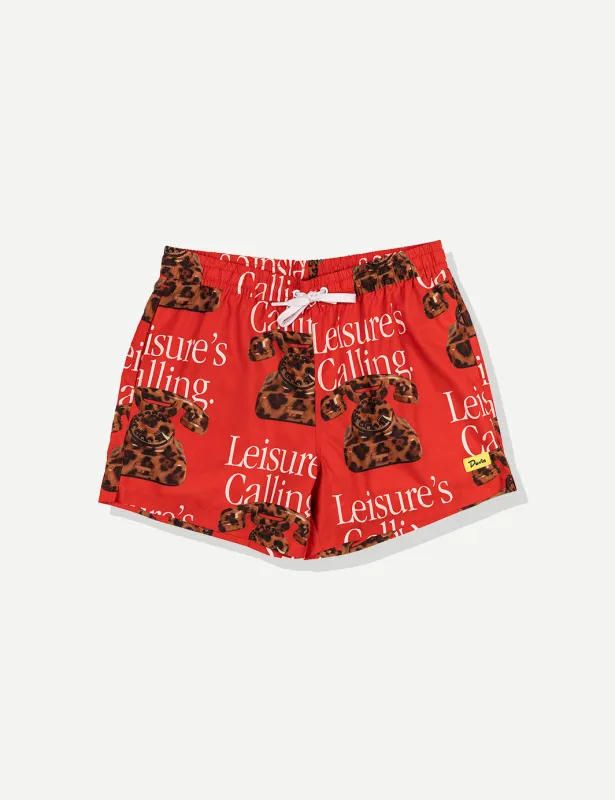 Cat Call Swim Short sold by Duvin Design