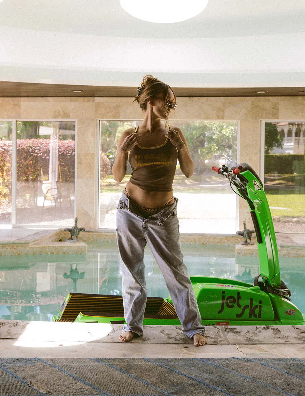 Champion Ribbed Tank sold by Duvin Design product image thumbnail 3