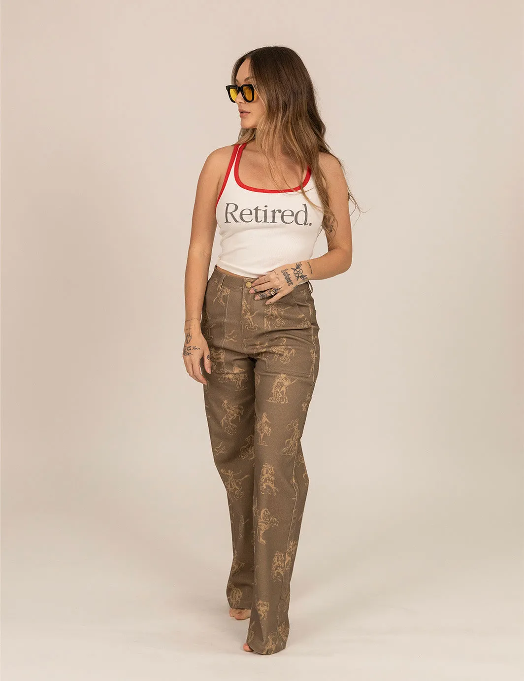 Women's Cowboy Non-Workwear Pant sold by Duvin Design product image thumbnail 4