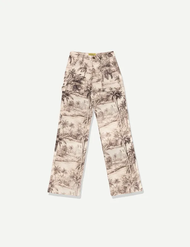 Women's Non-Workwear Pant - Palm Camo sold by Duvin Design