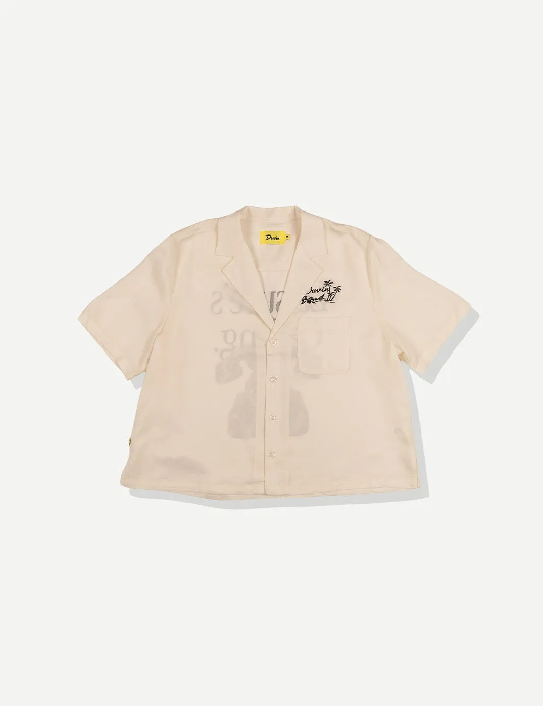 Cat Call Crop Buttonup - Antique sold by Duvin Design product image thumbnail 3