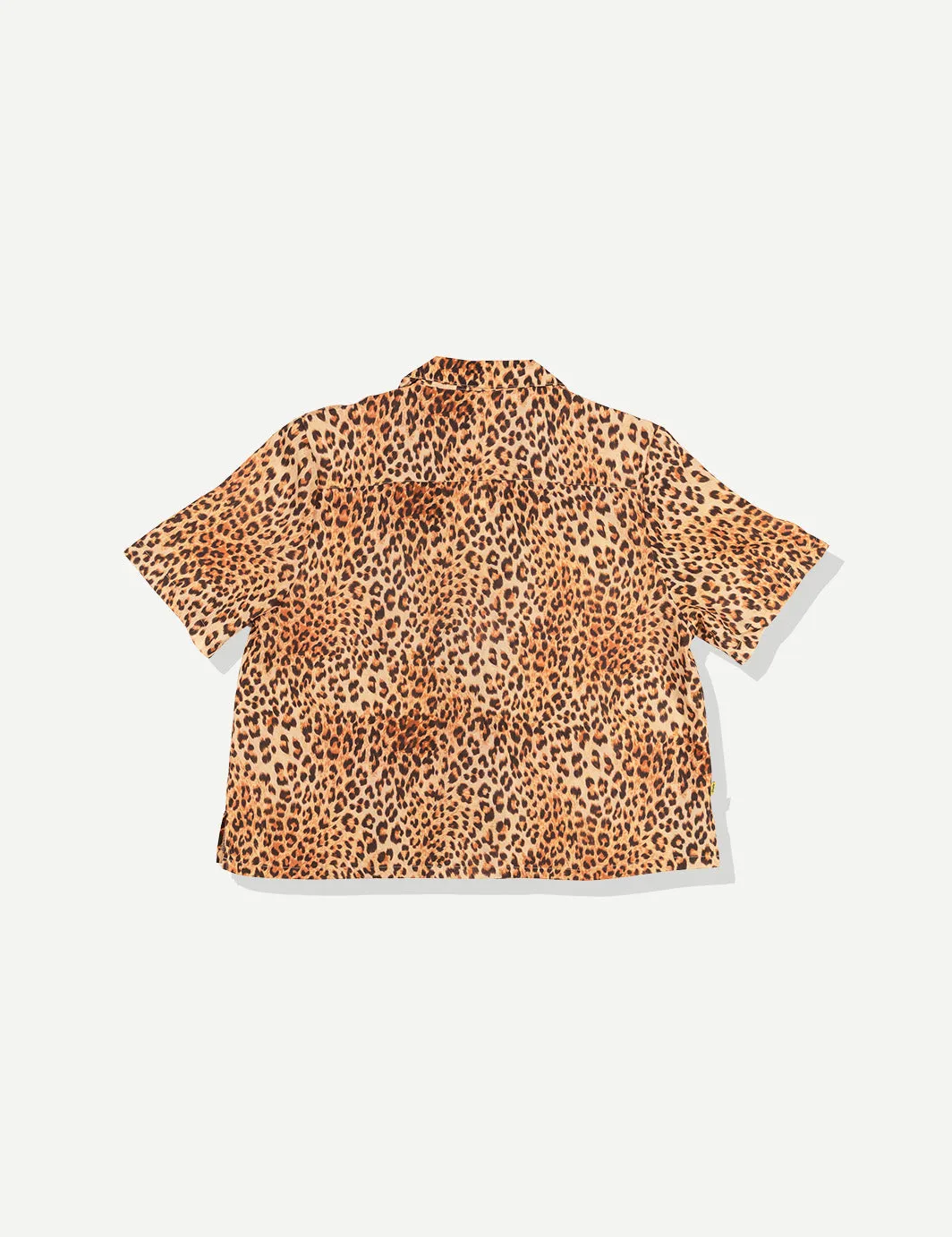 Leopard Crop Buttonup sold by Duvin Design product image thumbnail 2