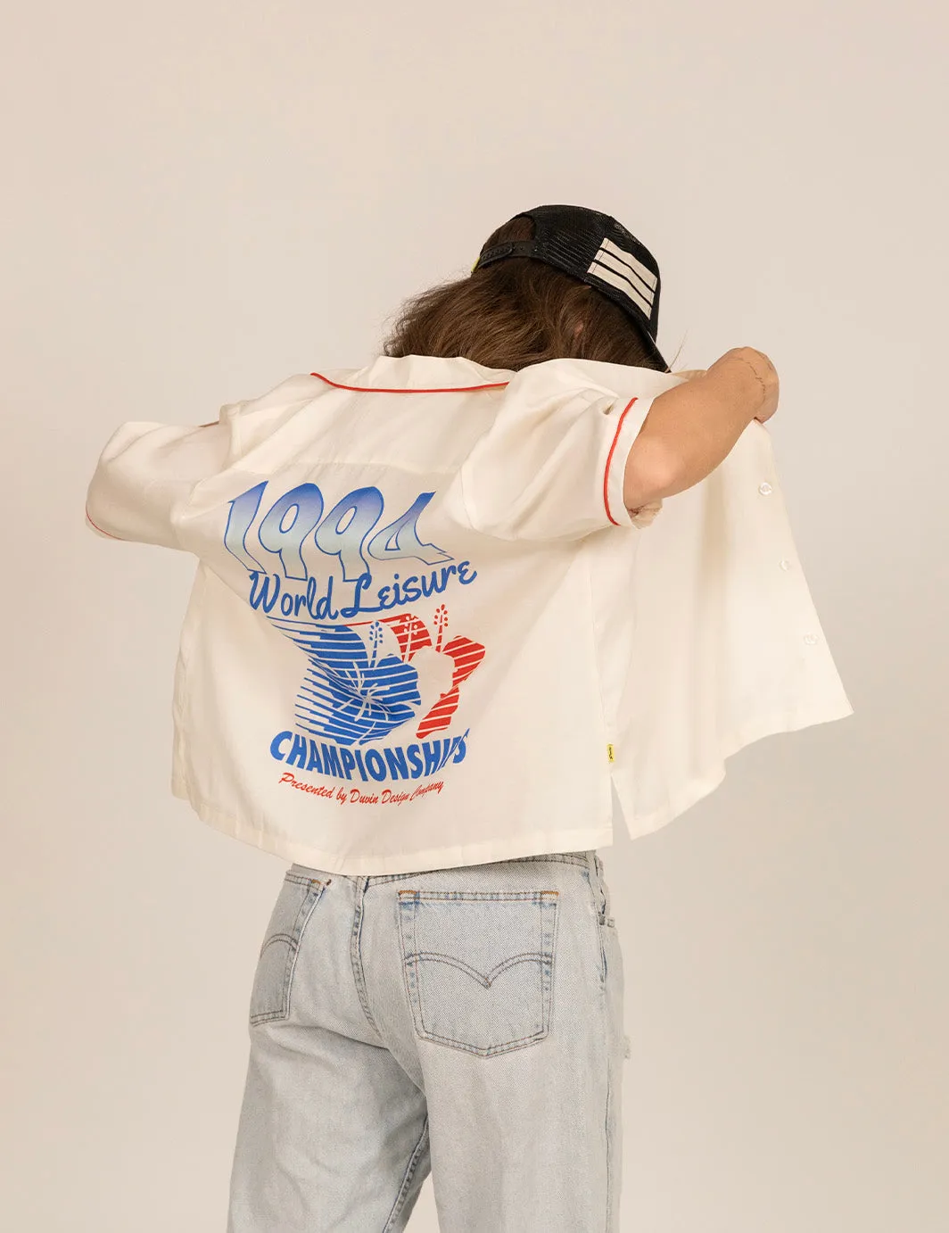 94 Crop Buttonup - Antique sold by Duvin Design product image thumbnail 5