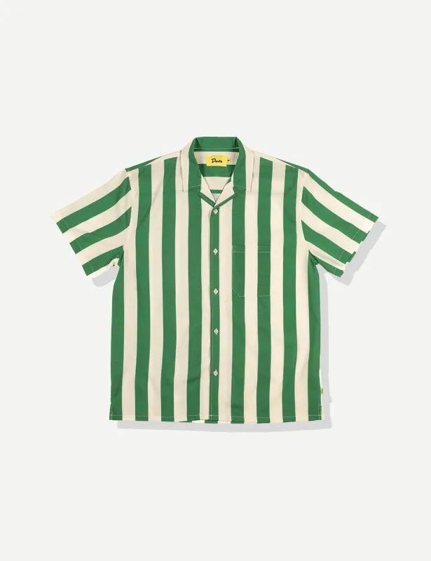 Travel Stretch Buttonup - Green sold by Duvin Design