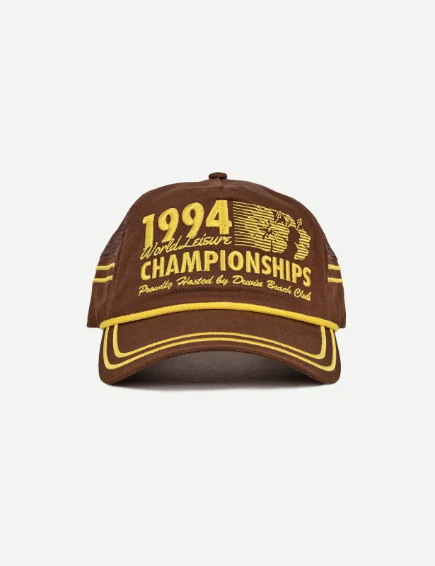 94 Hat - Brown sold by Duvin Design