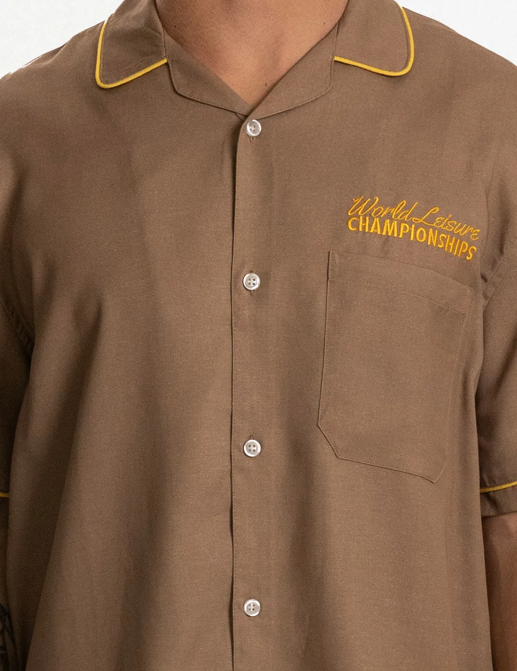 94 Buttonup - Brown sold by Duvin Design product image thumbnail 5