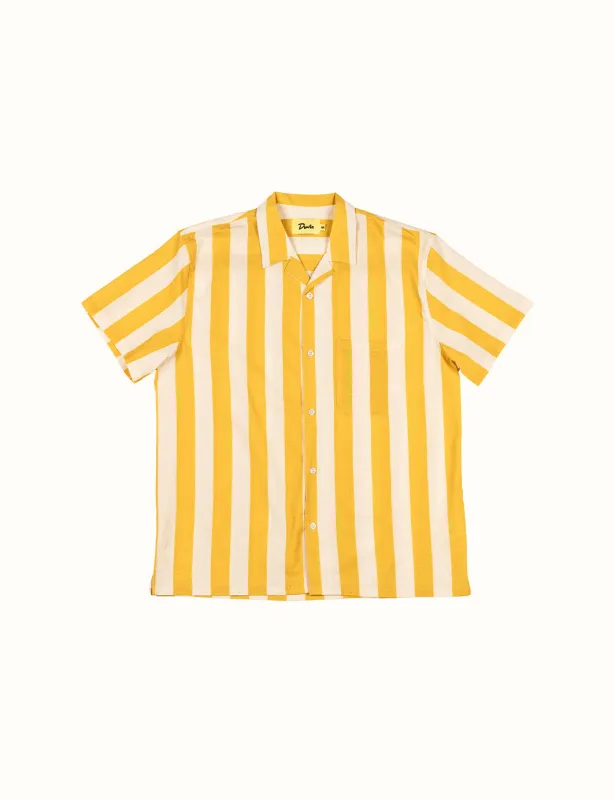 Travel Stretch Buttonup Yellow sold by Duvin Design