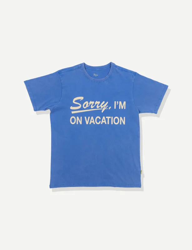 Sorry Tee - Blue sold by Duvin Design
