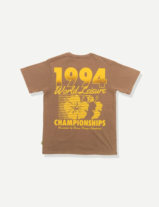94 Tee - Brown sold by Duvin Design
