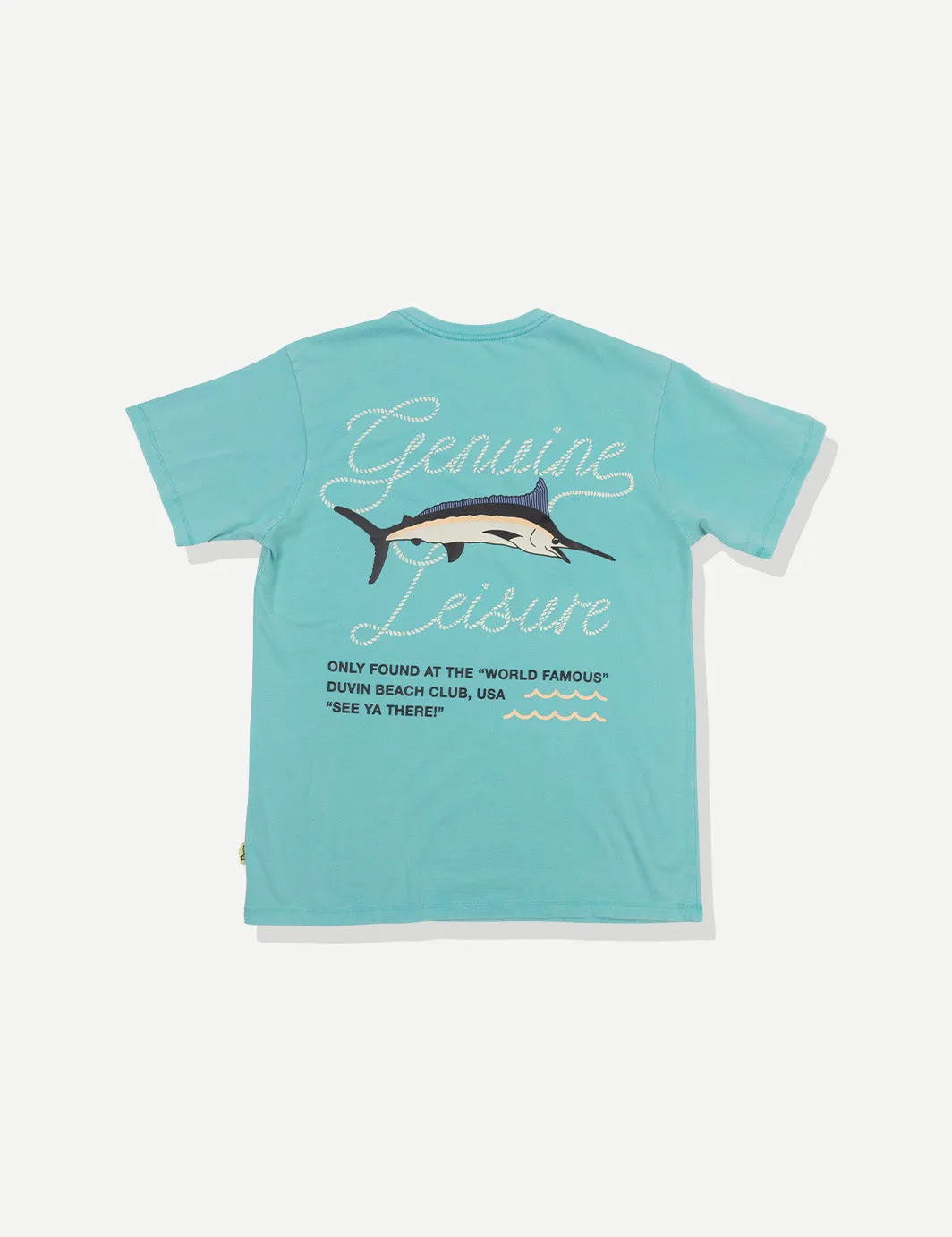 Catch Of The Day Tee - Marine sold by Duvin Design