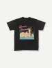 Beach Club Poster Tee - Black sold by Duvin Design