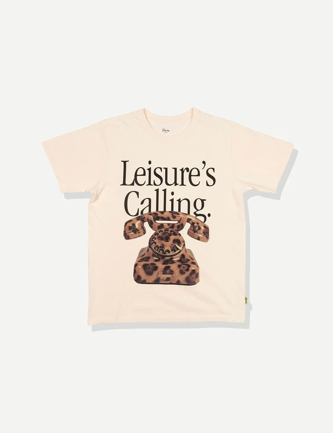 Leisure is Calling Tee - Antique sold by Duvin Design