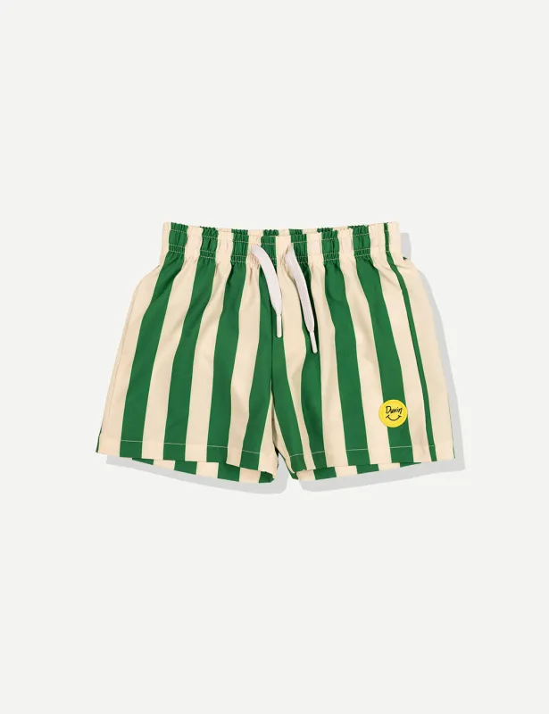 Traveler Green Swim Short - Boys sold by Duvin Design