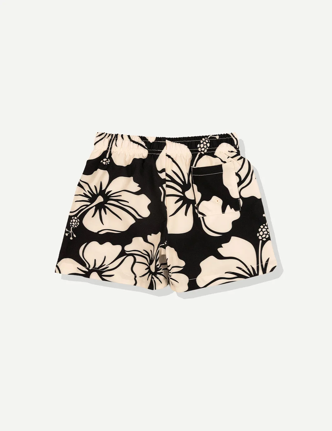 Paradise Black Swim Short - Boys sold by Duvin Design product image thumbnail 2