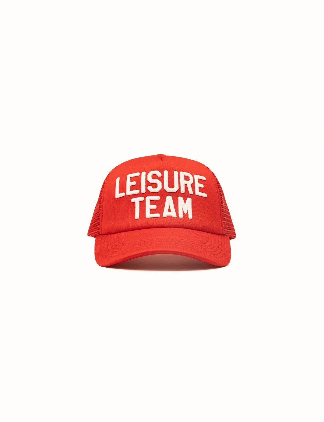 Leisure Team Trucker Red sold by Duvin Design