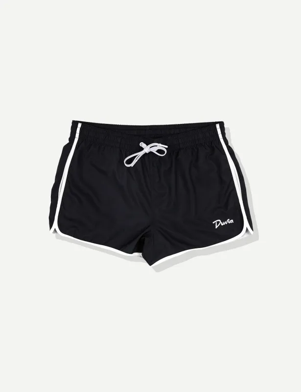 Poolside Tanning Swim - Black / White sold by Duvin Design